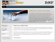 Tablet Screenshot of dimspedia.dims.net